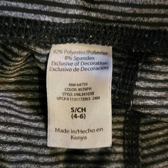 Striped Athletic Works Women's Dri-More Active Capri Legging *** Needs Repair*** - Picture 5 of 12